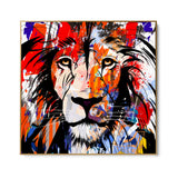 Lion de couleurs