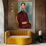 Quadro Stampa su Tela Léopold Zborowski, Amedeo Modigliani - CupidoDesign