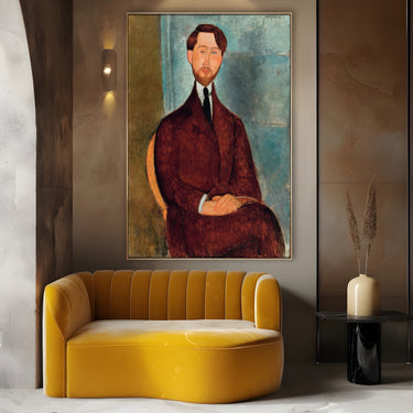 Quadro Stampa su Tela Léopold Zborowski, Amedeo Modigliani - CupidoDesign