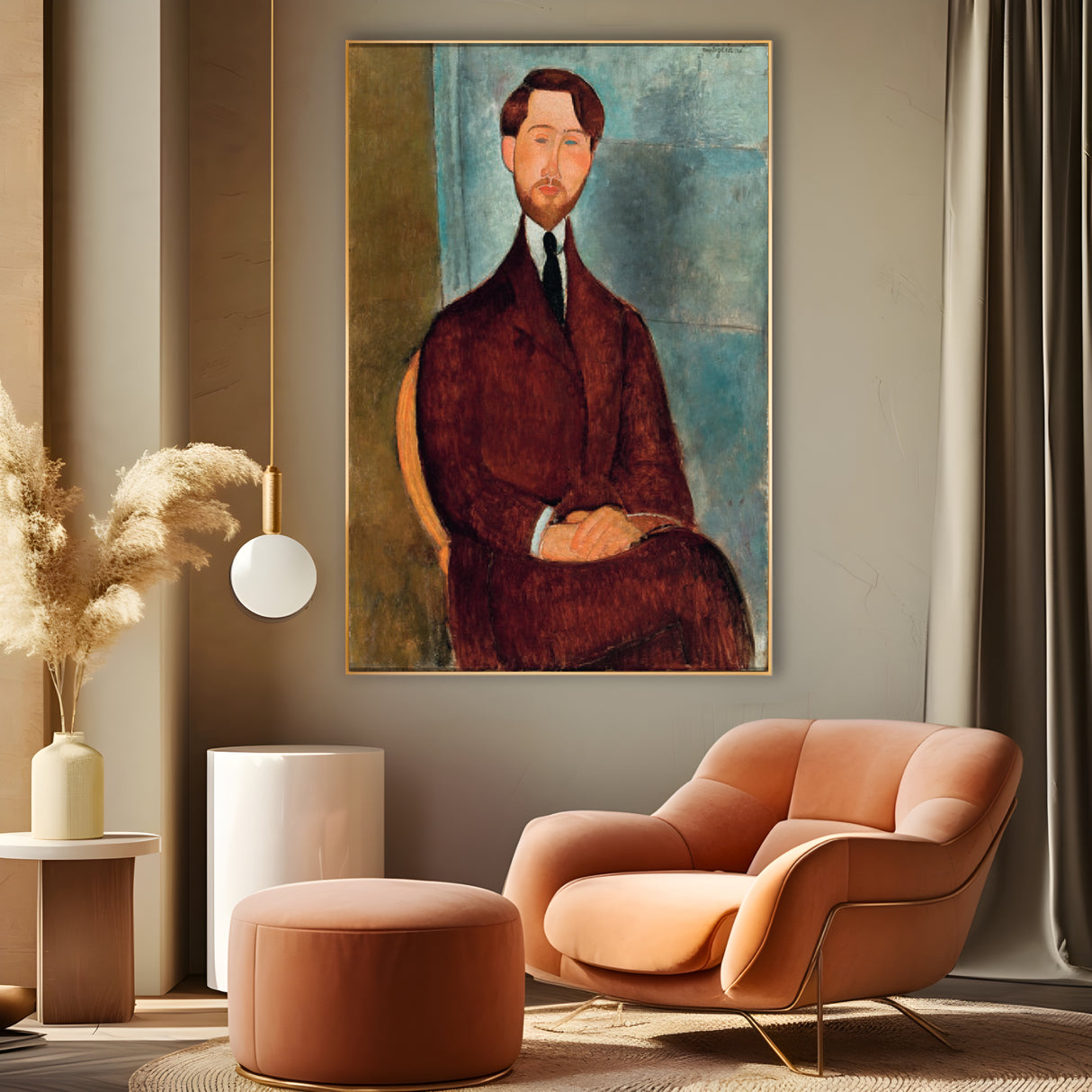 Quadro Stampa su Tela Léopold Zborowski, Amedeo Modigliani - CupidoDesign