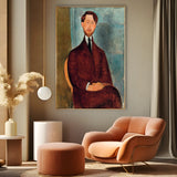 Quadro Stampa su Tela Léopold Zborowski, Amedeo Modigliani - CupidoDesign