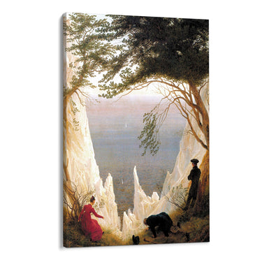 Quadro Stampa su Tela Le scogliere di Rügen, Caspar David Friedrich - CupidoDesign