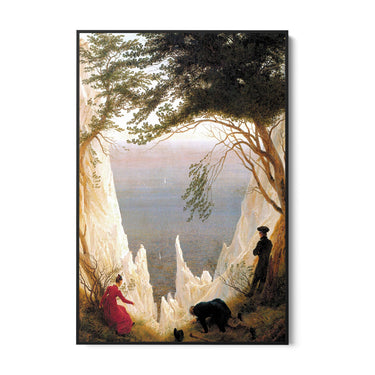 Quadro Stampa su Tela Le scogliere di Rügen, Caspar David Friedrich - CupidoDesign