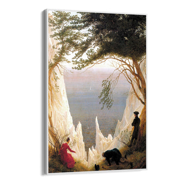 Quadro Stampa su Tela Le scogliere di Rügen, Caspar David Friedrich - CupidoDesign