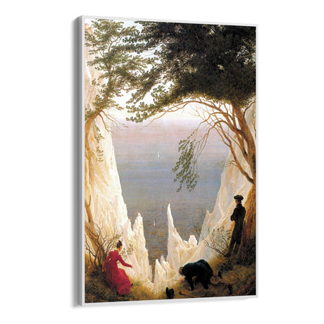 Quadro Stampa su Tela Le scogliere di Rügen, Caspar David Friedrich - CupidoDesign