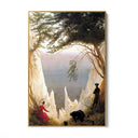 Quadro Stampa su Tela Le scogliere di Rügen, Caspar David Friedrich - CupidoDesign
