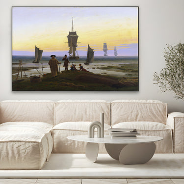 Quadro Stampa su Tela Le tre età dell'uomo, Caspar David Friedrich - CupidoDesign