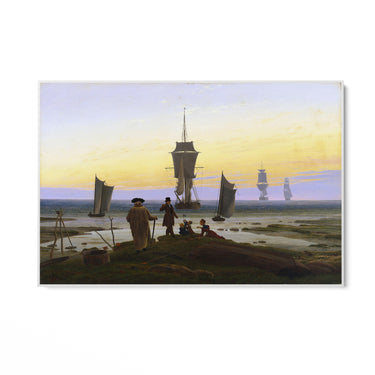 Quadro Stampa su Tela Le tre età dell'uomo, Caspar David Friedrich - CupidoDesign