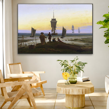 Quadro Stampa su Tela Le tre età dell'uomo, Caspar David Friedrich - CupidoDesign