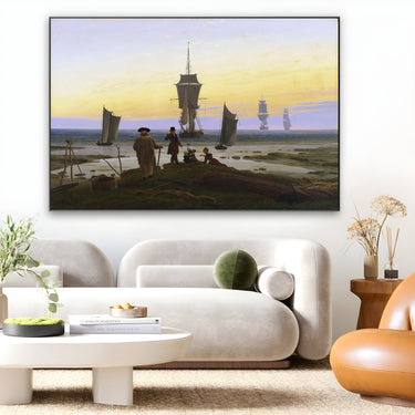 Quadro Stampa su Tela Le tre età dell'uomo, Caspar David Friedrich - CupidoDesign