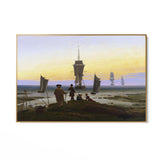 Quadro Stampa su Tela Le tre età dell'uomo, Caspar David Friedrich - CupidoDesign