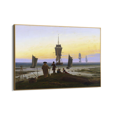 Quadro Stampa su Tela Le tre età dell'uomo, Caspar David Friedrich - CupidoDesign