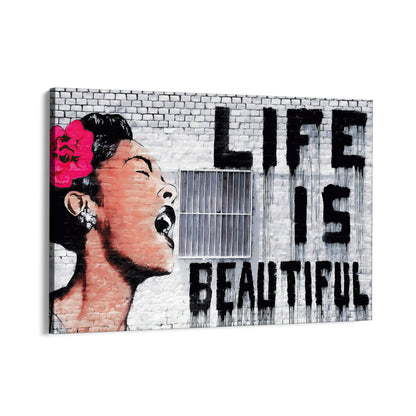 Gyvenimas yra gražus, Banksy