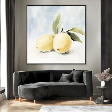 Quadro Stampa su Tela Limoni di Luce - CupidoDesign