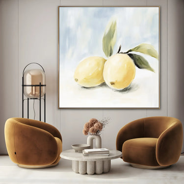 Quadro Stampa su Tela Limoni di Luce - CupidoDesign
