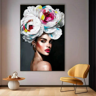 Quadro Stampa su Tela Linea Spontanea - CupidoDesign