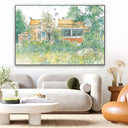 Quadro Stampa su Tela Little Hyttnäs, Carl Larsson - CupidoDesign