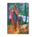 Quadro Stampa su Tela Lo Stregone di Hiva, Paul Gauguin - CupidoDesign