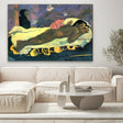Quadro Stampa su Tela Lo spirito dei morti veglia, Paul Gauguin - CupidoDesign