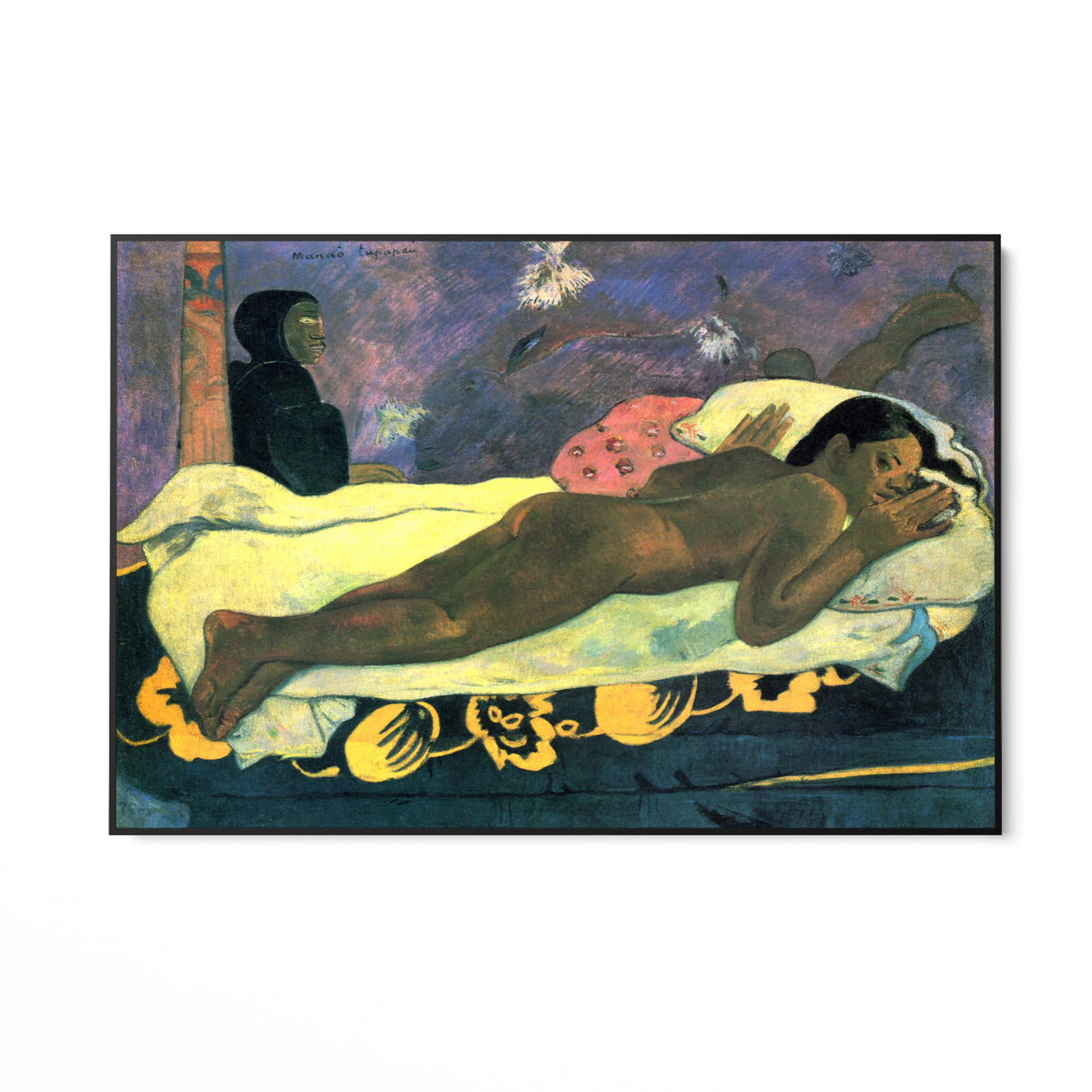 Quadro Stampa su Tela Lo spirito dei morti veglia, Paul Gauguin - CupidoDesign