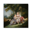 Quadro Stampa su Tela Love Letter, François Boucher - CupidoDesign
