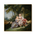 Quadro Stampa su Tela Love Letter, François Boucher - CupidoDesign