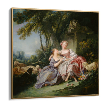 Quadro Stampa su Tela Love Letter, François Boucher - CupidoDesign