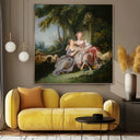 Quadro Stampa su Tela Love Letter, François Boucher - CupidoDesign