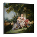 Quadro Stampa su Tela Love Letter, François Boucher - CupidoDesign