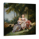 Quadro Stampa su Tela Love Letter, François Boucher - CupidoDesign