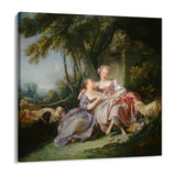 Quadro Stampa su Tela Love Letter, François Boucher - CupidoDesign