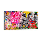 Love is All We Need 75x150cm