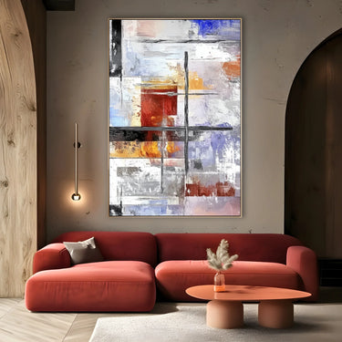 Quadro Stampa su Tela Luce Frammentata - CupidoDesign