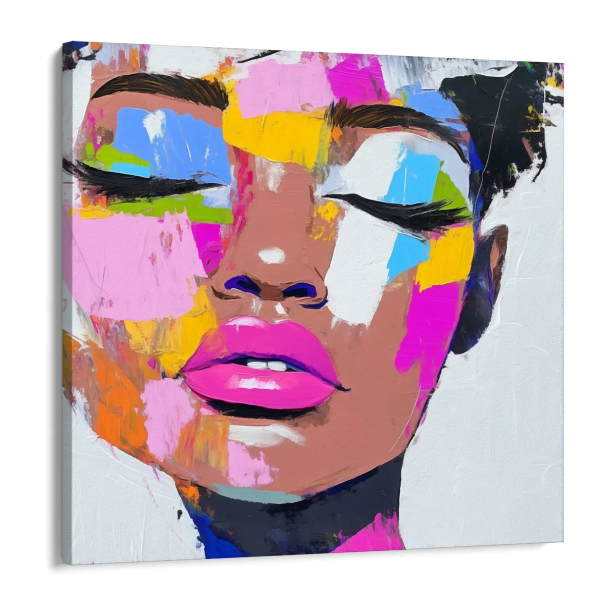 Quadro Stampa su Tela Espressività senza Limiti - CupidoDesign