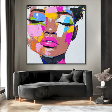 Quadro Stampa su Tela Espressività senza Limiti - CupidoDesign