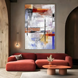 Quadro Stampa su Tela Luce Materica - CupidoDesign