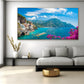 Quadro Stampa su Tela Luce Mediterranea, Amalfi - CupidoDesign
