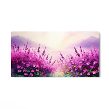 Quadro Stampa su Tela Luce Viola - CupidoDesign