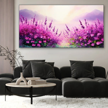 Quadro Stampa su Tela Luce Viola - CupidoDesign
