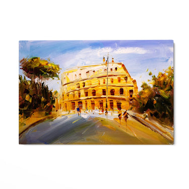 Quadro Stampa su Tela Luce su Roma - CupidoDesign