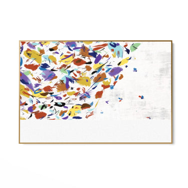 Quadro Stampa su Tela Lussuoso Colorato - CupidoDesign