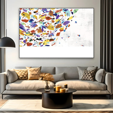 Quadro Stampa su Tela Lussuoso Colorato - CupidoDesign