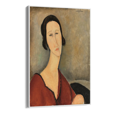 Quadro Stampa su Tela Madame Hanka Zborowska, Amedeo Modigliani - CupidoDesign