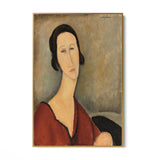 Quadro Stampa su Tela Madame Hanka Zborowska, Amedeo Modigliani - CupidoDesign