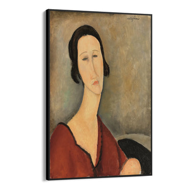 Quadro Stampa su Tela Madame Hanka Zborowska, Amedeo Modigliani - CupidoDesign