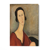 Quadro Stampa su Tela Madame Hanka Zborowska, Amedeo Modigliani - CupidoDesign