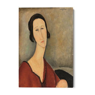 Quadro Stampa su Tela Madame Hanka Zborowska, Amedeo Modigliani - CupidoDesign