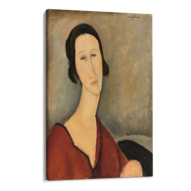 Quadro Stampa su Tela Madame Hanka Zborowska, Amedeo Modigliani - CupidoDesign