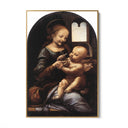 Quadro Stampa su Tela Madonna Benois, Leonardo da Vinci - CupidoDesign