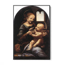 Quadro Stampa su Tela Madonna Benois, Leonardo da Vinci - CupidoDesign